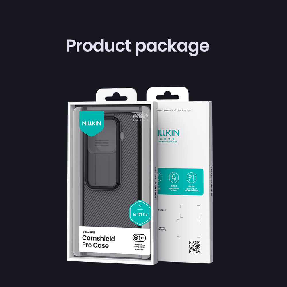 Чехол-крышка NILLKIN для Xiaomi 15T Pro (серия CamShield Pro Clear version)